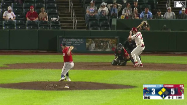 Zach Levenson homers (2) on a fly ball to left center field. Dakota Harris scores. Noah Mendlinger scores.