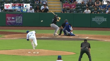 Carlos Rodríguez singles on a ground ball to center fielder Zach Ehrhard. Blake Hunt scores. Ethan Salas to 3rd.