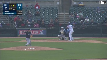 Jake Miller In play, run(s) to Christian Bethancourt