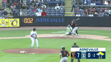 Colby Jones doubles (6) on a ground ball to left fielder Ethan Frey. Dixon Williams scores. Mason Guerra scores. Colby Jones to 3rd. Colby Jones advances to 3rd, on a fielding error by left fielder Ethan Frey.