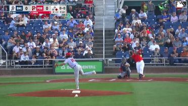 Noah Hall In play, run(s) to Johanfran Garcia