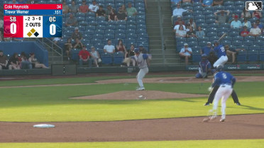 Trevor Werner singles on a sharp ground ball to center fielder Josiah Hartshorn. Ramon Ramirez scores. Derlin Figueroa scores.