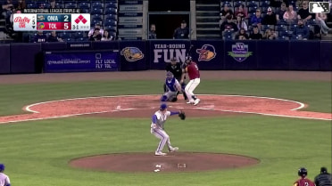 Tomás Nido walks. Corey Julks scores. Jace Jung to 3rd. Tyler Gentry to 2nd.