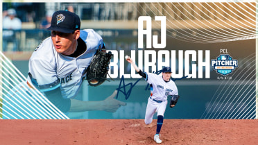 AJ Blubaugh Named Pacific Coast League Pitcher of the Week