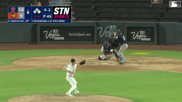 Patrick Wisdom homers (29) on a fly ball to left center field. Michael Arroyo scores.