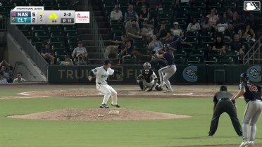 Ethan Murray singles on a line drive to center fielder Dru Baker. Jeferson Quero scores. Brock Wilken to 3rd. Darrien Miller to 2nd.