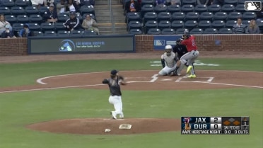 Maximo Acosta doubles (5) on a sharp line drive to left fielder Justyn-Henry Malloy. Heriberto Hernández scores. Kemp Alderman to 3rd.