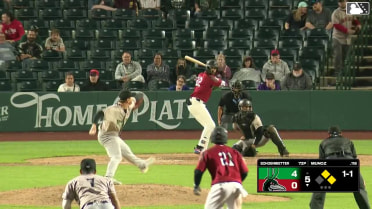 Samuel Munoz singles on a ground ball to center fielder Yerlin Confidan. Nico Perez scores. Jose Meza to 3rd.