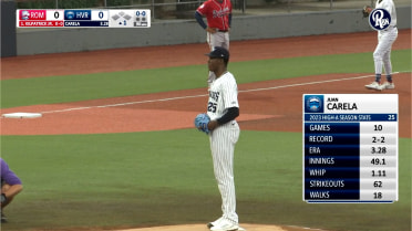 Yankees prospect Juan Carela strikes out the side