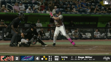 Gage Miller singles on a ground ball to center fielder Lizandro Espinoza. Garret Forrester scores. Payton Green to 2nd.