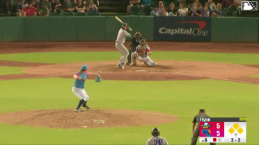 Gavin Conticello reaches on a throwing error by pitcher Michael Flynn. Angel Ortiz scores. Manuel Pena to 3rd. Jansel Luis to 2nd.