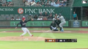 Carson Williams homers (11) on a fly ball to left field.