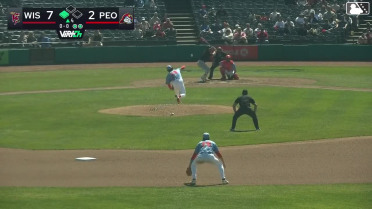 Andrew Fischer homers (8) on a fly ball to right center field. Luiyin Alastre scores.