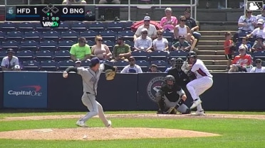 Kevin Parada homers (2) on a fly ball to left field.