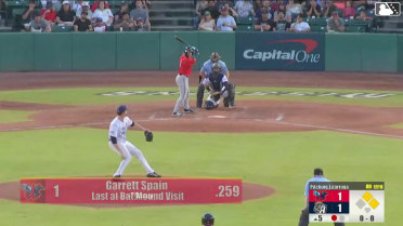 Victor Lizarraga In play, run(s) to Garrett Spain