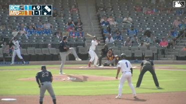 Cole Fontenelle singles on a ground ball to center fielder Noah Myers, deflected by second baseman Gregory Barrios. J.J. D'Orazio scores. Tucker Flint to 3rd.
