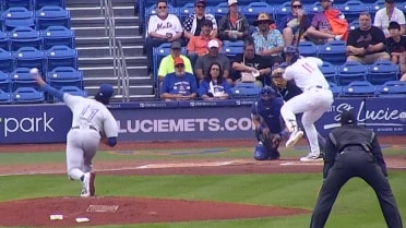 Brandon Barriera gets first K since July 2025