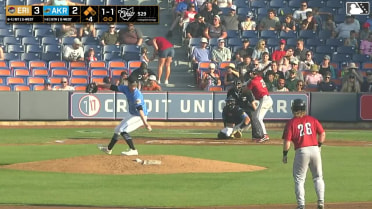 Max Burt singles on a sharp line drive to left fielder Wuilfredo Antunez. Garrett Pennington scores. Andrew Jenkins to 3rd.