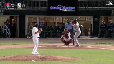 Marcus Wilson crushes a two-run home run in the 9th
