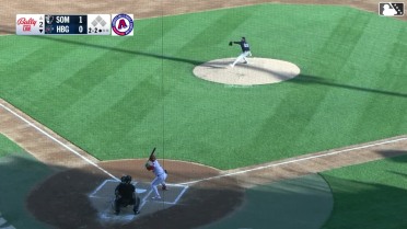 Maxwell Romero Jr. homers (8) on a fly ball to center field.