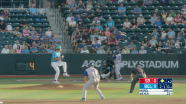 Rafael Morel's four-hit game 