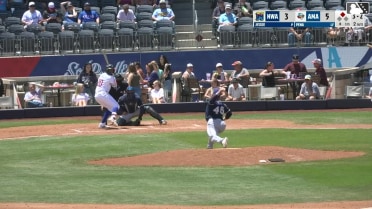 Manuel Pena doubles (10) on a line drive to right fielder Sam Kulasingam. Cristofer Torin scores.