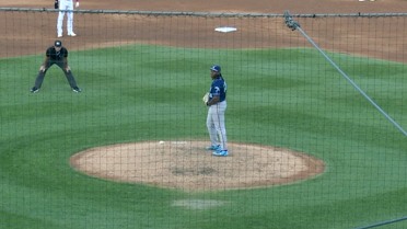 Miguel Sime Jr.'s six strikeouts