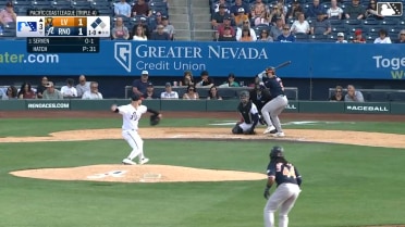 Brian Serven out on a sacrifice fly to right fielder Kristian Robinson. Junior Perez scores. Joshua Kuroda-Grauer to 3rd.