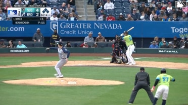 Josh Hendrickson In play, out(s) to Luken Baker