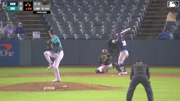 Joseph Dzierwa In play, run(s) to Tyler Hardman