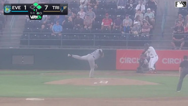 Kendrey Maduro homers (2) on a fly ball to center field. Harold Coll scores. Ryan Nicholson scores.