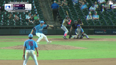 Hunter Fitz-Gerald homers (11) on a fly ball to left field.