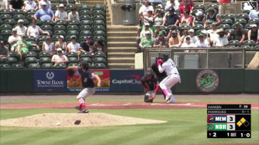 Johnathan Rodríguez singles on a ground ball to right fielder Joshua Báez. Jud Fabian scores. Enrique Bradfield Jr. to 3rd.