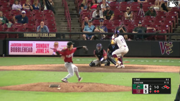 Davis Chastain In play, run(s) to Blayberg Diaz