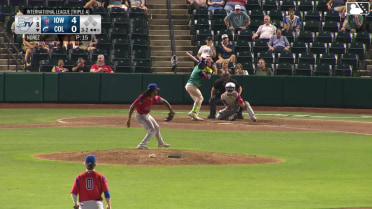 Kahlil Watson homers (17) on a line drive to right field.