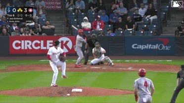 Roldy Brito grounds into a double play, third baseman Tucker Toman to first baseman Peyton Williams. Caleb Hobson scores. Tommy Hopfe out at 3rd. Kelvin Hidalgo to 2nd. Roldy Brito out at 1st.