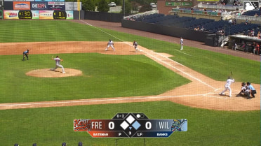 Eli Willits strikes out swinging.