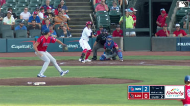 TJ Friedl homers (2) on a fly ball to right field.