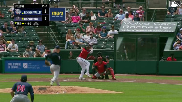 Abimelec Ortiz homers (16) on a fly ball to right center field.