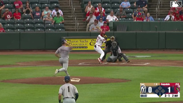 Josiah Ragsdale homers (3) on a fly ball to left center field.