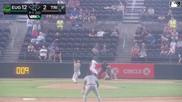 Anthony Scull homers (7) on a line drive to left center field.