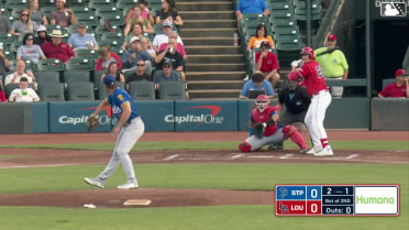Michael Toglia homers (12) on a fly ball to center field.