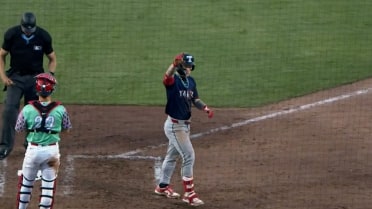 Max Clark's first home run, drives in two