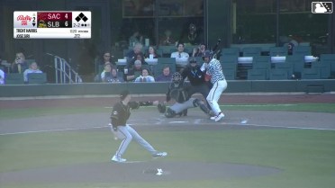 Jose Siri doubles (5) on a line drive to left fielder Thomas Gavello. Trey Mancini scores. Chris Taylor scores. Niko Kavadas to 3rd.