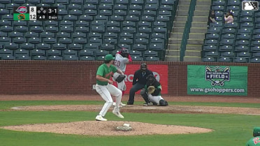 Natanael Yuten homers (3) on a fly ball to right center field.