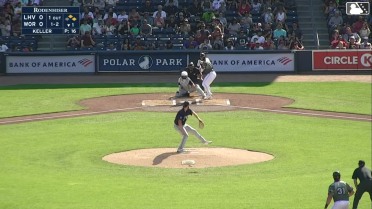 Romy Gonzalez singles on a line drive to right fielder Gabriel Rincones Jr. Adley Rutschman scores. Mikey Romero to 2nd.