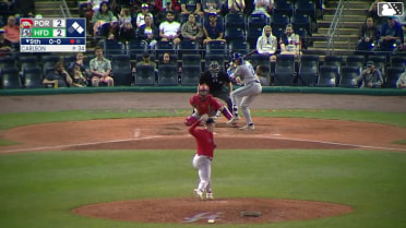 Benny Montgomery grounds into a double play, third baseman Max Ferguson to second baseman Caden Rose to first baseman Brooks Brannon. Aidan Longwell out at 2nd. Benny Montgomery out at 1st.