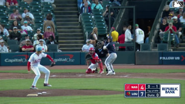 Jett Williams grounds into a force out, shortstop Garrett Hampson to second baseman Edwin Arroyo. Blake Perkins scores. Cooper Pratt out at 2nd. Jett Williams to 1st.