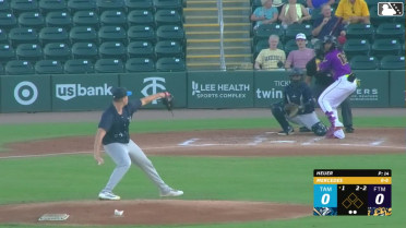 Yasser Mercedes homers (5) on a fly ball to right field.
