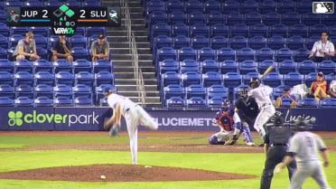 Luis Cova lines into a double play, third baseman Branny De Oleo to second baseman Jake Ogden. Jake McCutcheon out at 2nd.